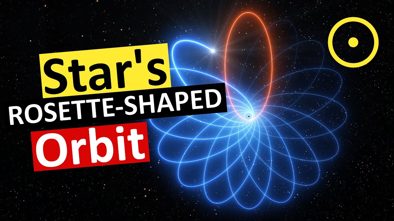 Star Dances Around Black Hole