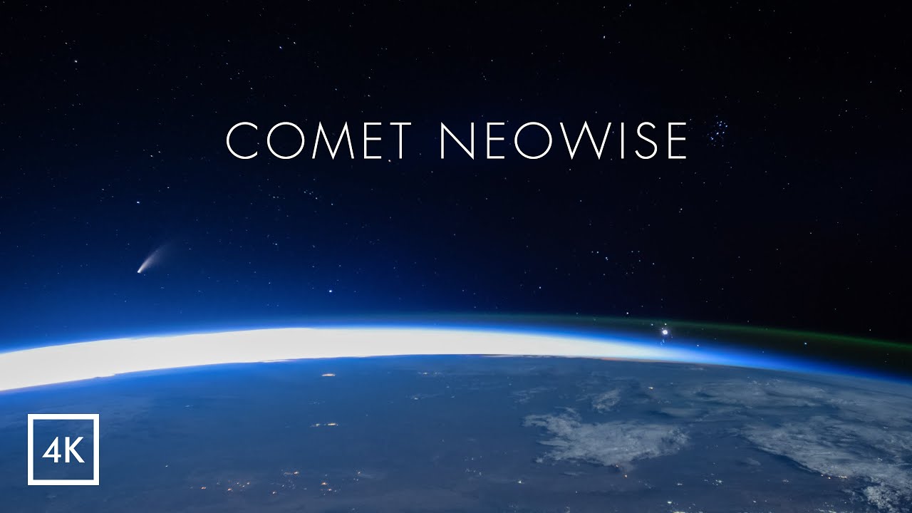 ISS - Comet NEOWISE