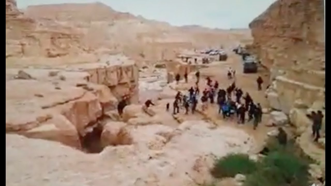 Flooding in the Negev - Israel