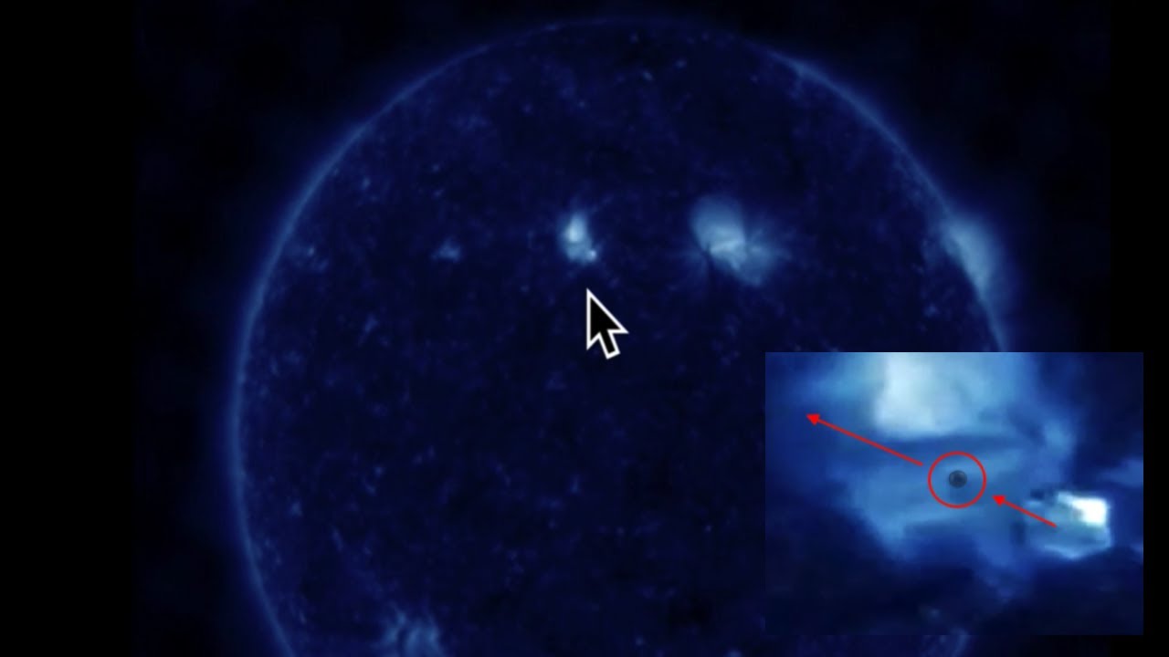 Moon Size UFO Shoots Across Sun,  3-27-2021, UFO Sighting News.