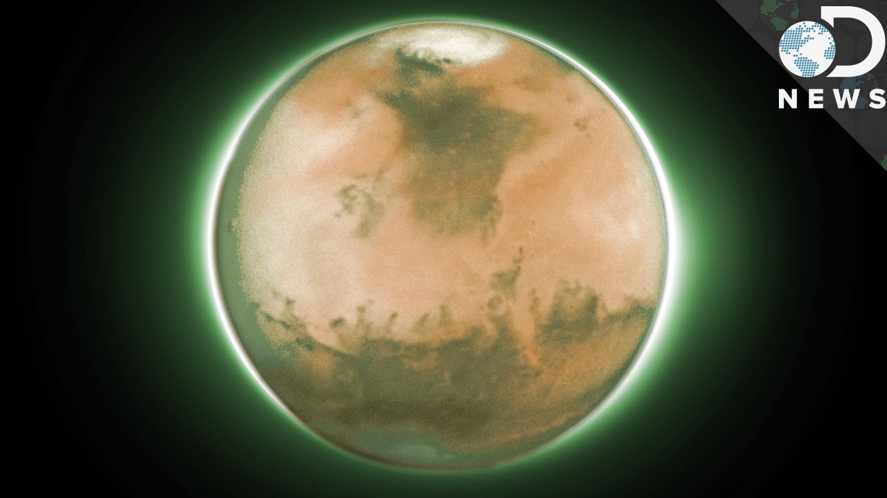 The Air On Mars Has A Mysterious Glow. Here