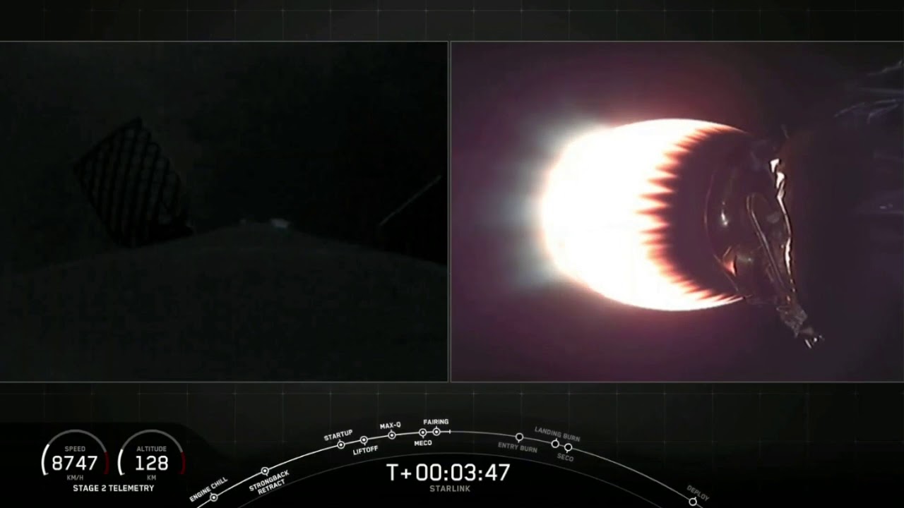 SpaceX Launches Starlink-7 (June 3, 2020)