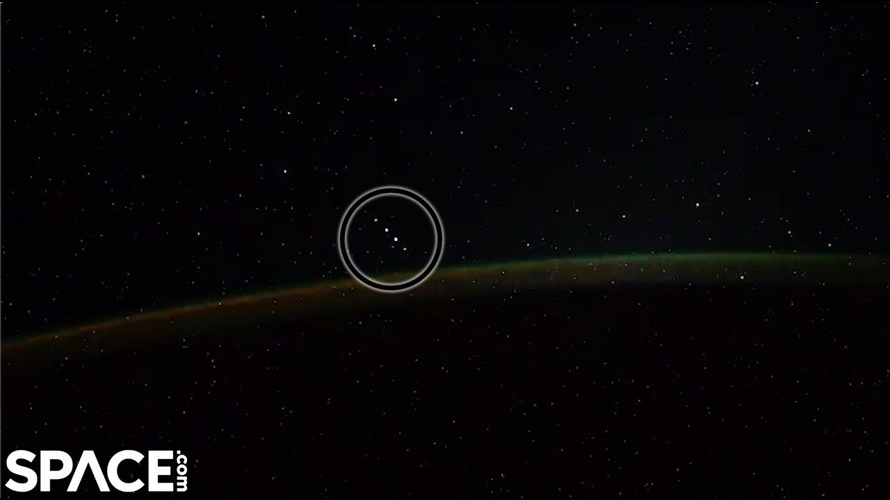 Auroras captured from space station - 