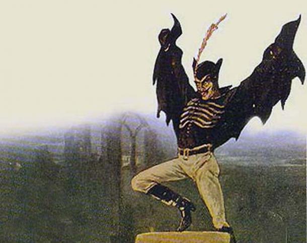 Notable demons who terrorized the ancient world 4 Spring Heeled Jack as represented by an anonymous artist. (Public domain)
