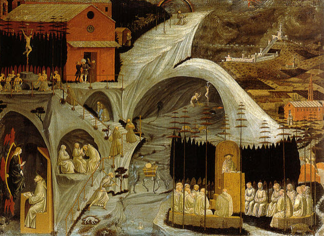 Enigmatic old paintings with images of UFOs 12