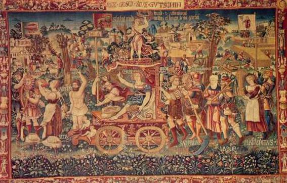 Enigmatic old paintings with images of UFOs 11