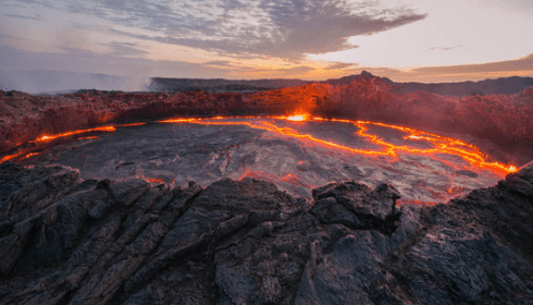 A very large volcano may appear in Africa
