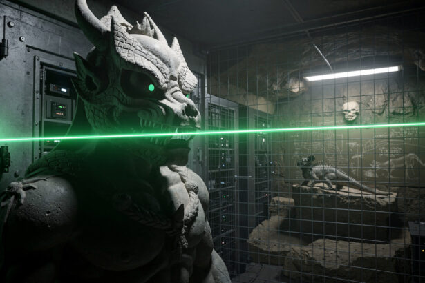 reptilian statue of horyuji