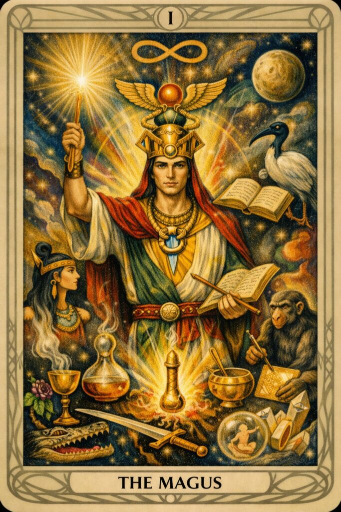 thoth tarrot and its structure 4