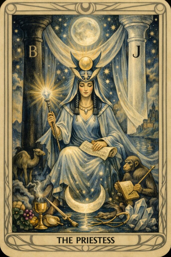thoth tarrot and its structure 5
