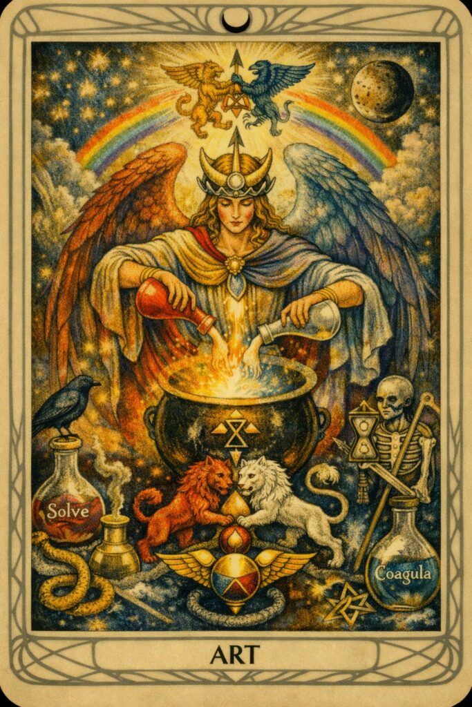 thoth tarrot and its structure 7