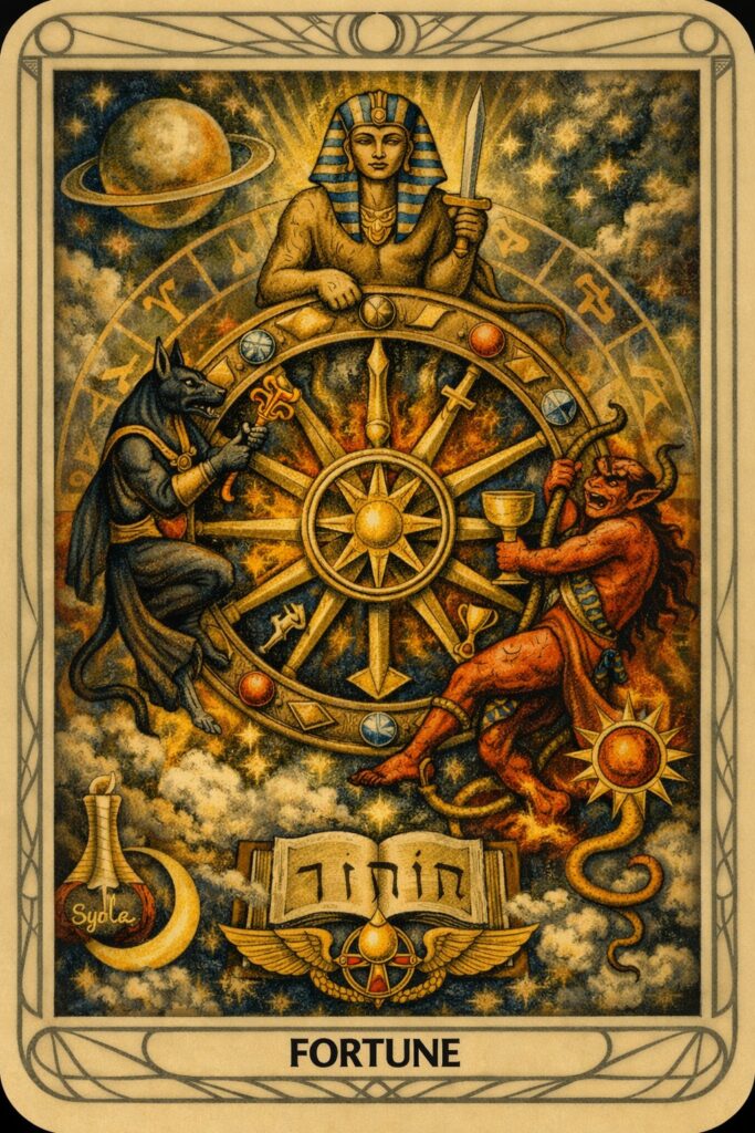 thoth tarrot and its structure 9