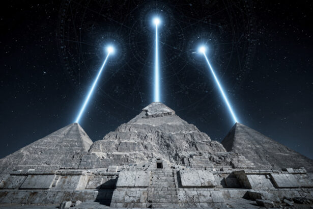 great pyramid of giza has been sending a message