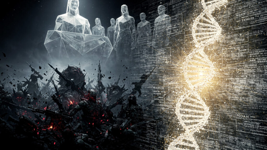 noah flood ark genetic logic 1