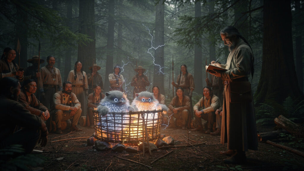 the cherokee documented luminous beings 1