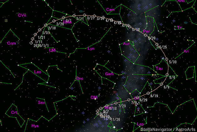 1584764856 580 A comet approaches Earth and could shine in the May