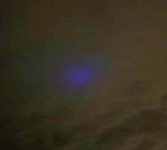 Strange blue lights appear in the skies around the world
