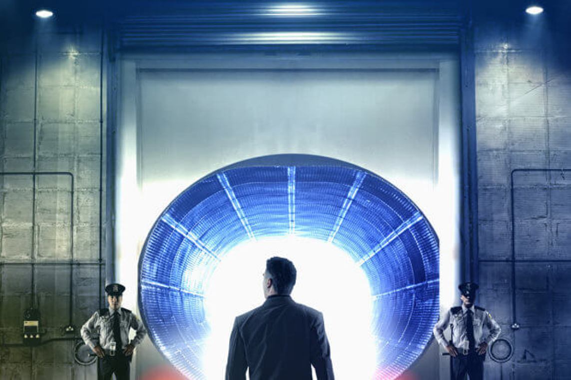 Abduction stock image