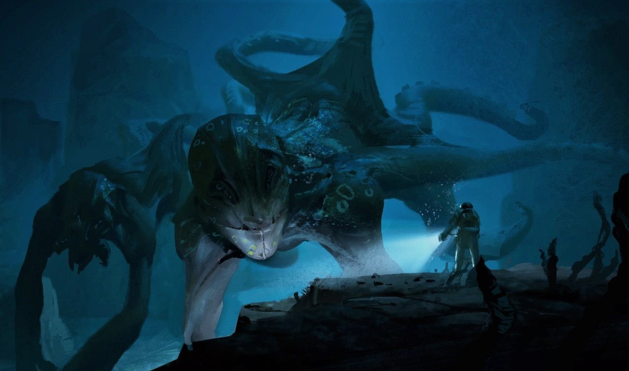 1589035840 strange humanoid creatures in the depths of the Arctic