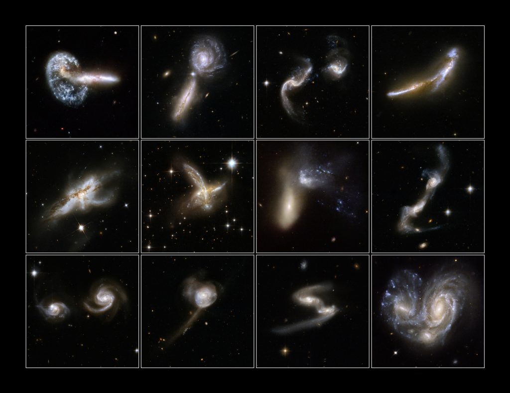 Galaxies: what are the types of 10
