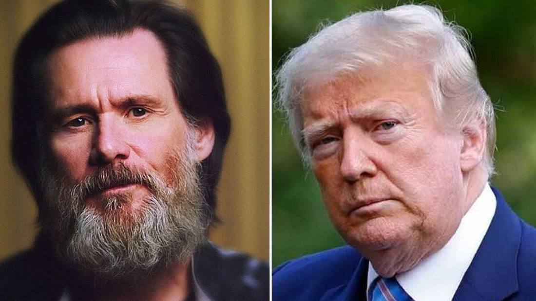 Jim Carrey says Trump could be the first American president