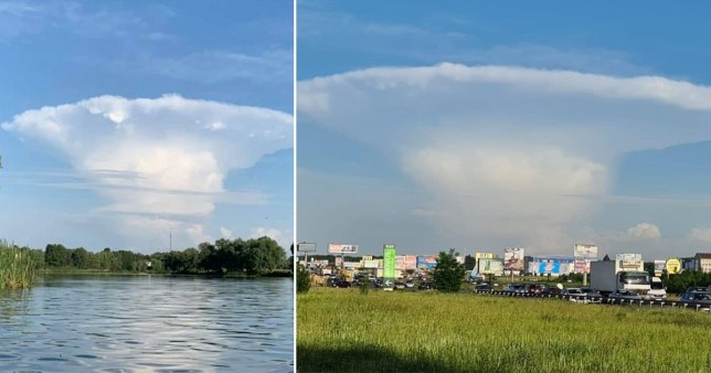 Mysterious nuclear mushroom cloud near Chernobyl caused panic