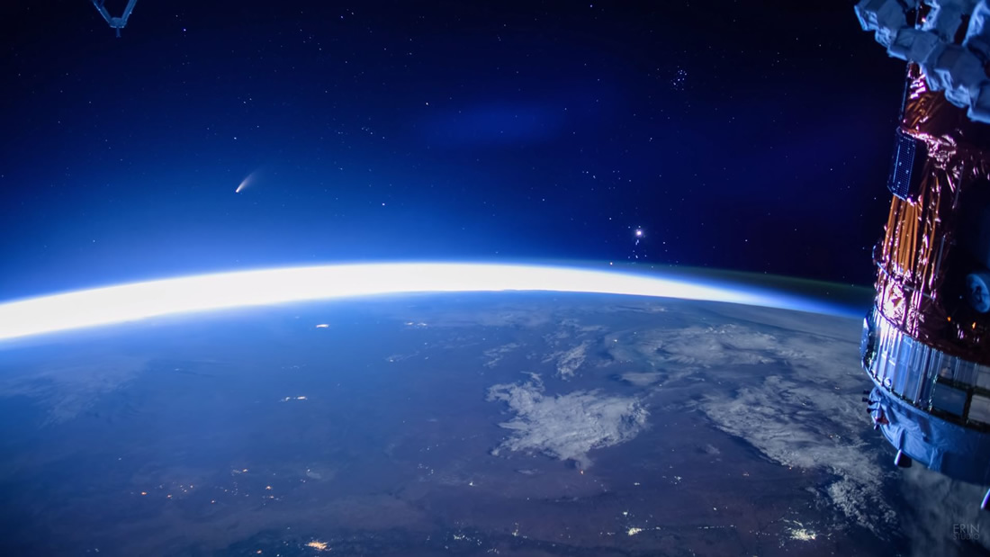 1594965113 Watch Comet NEOWISE from space in stunning 4K VIDEO