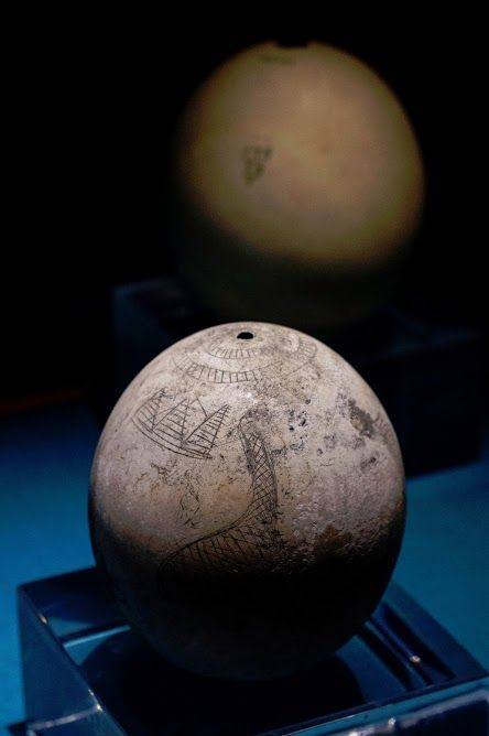 1596168671 458 The three pyramids of Giza in an ostrich egg over