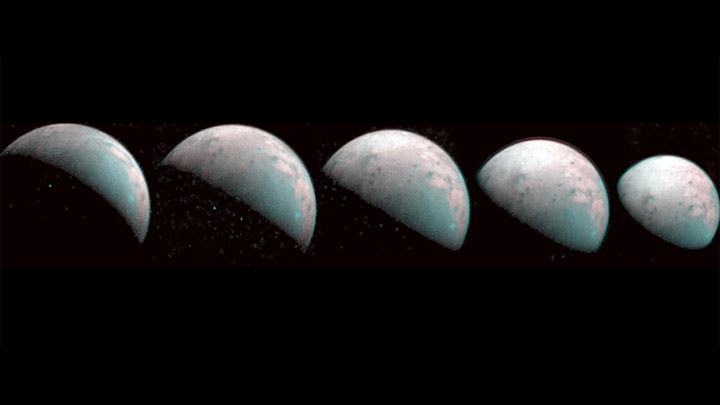 Juno sends the first images of the north pole of