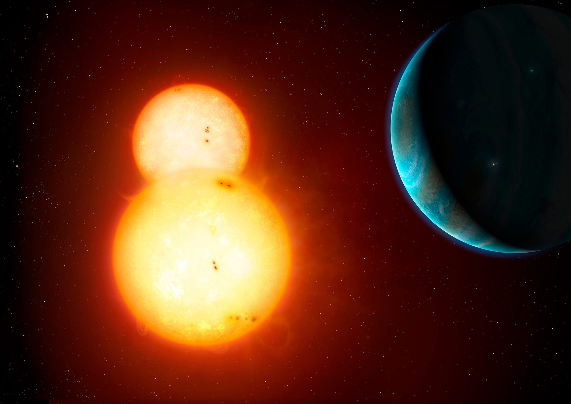 double star system planet sun nemesis 615274main_Kep35_Garlick_full
