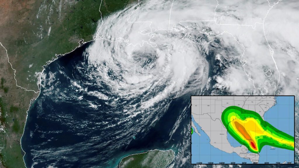 Double hurricane could hit Gulf of Mexico. For the first time ever