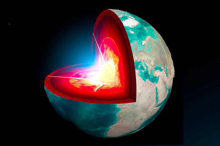 The core of the Earth is much younger than previously