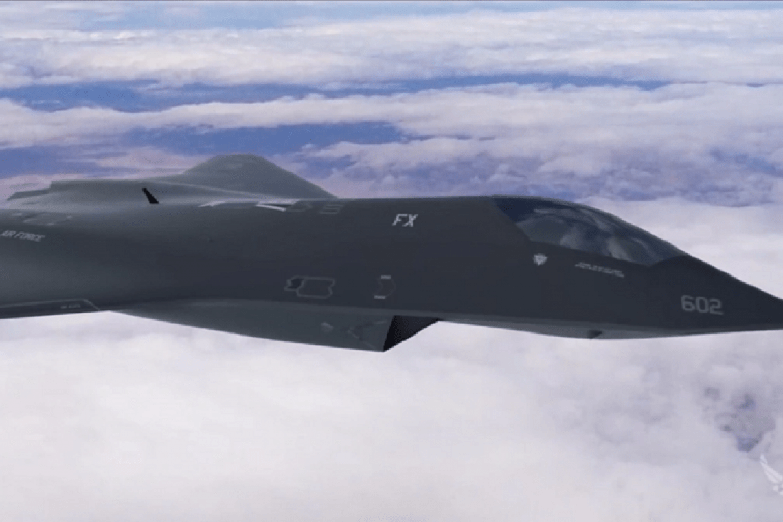 1600494622 Secret revealed US Air Force tests new 6th generation fighter