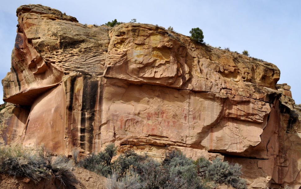 Sego Canyon petroglyphs in Utah show Beings from Other Worlds