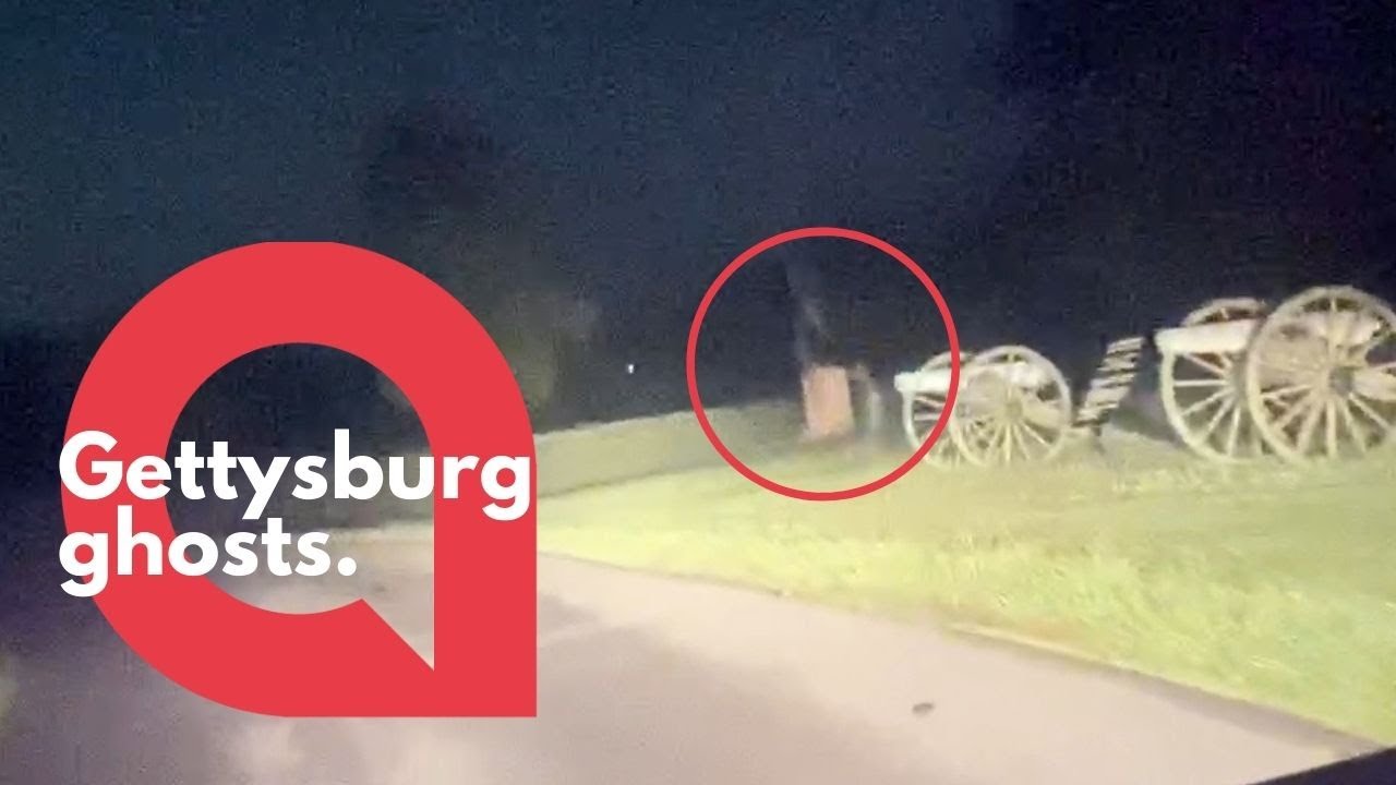 Two ghosts captured on camera in Gettysburg VIDEO