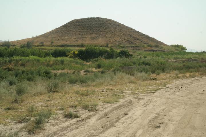 Pyramid of Dvin, Armenia.
