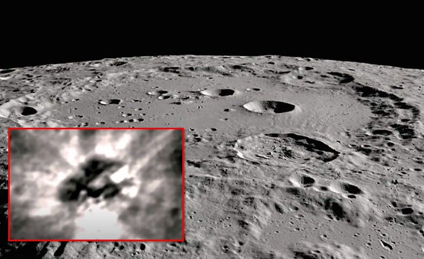 1604032406 NASA mysterious 18 meter object discovered inside a crater