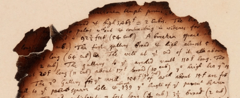 1607529832 Burnt notes reveal Newtons Apocalypse research