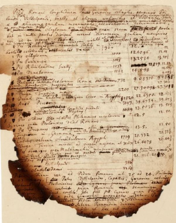 Burnt notes reveal Isaac Newton's research on the Apocalypse