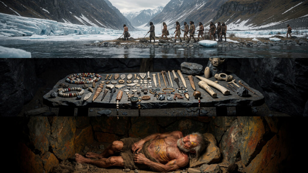 home sapiens replaced the neanderthals 4