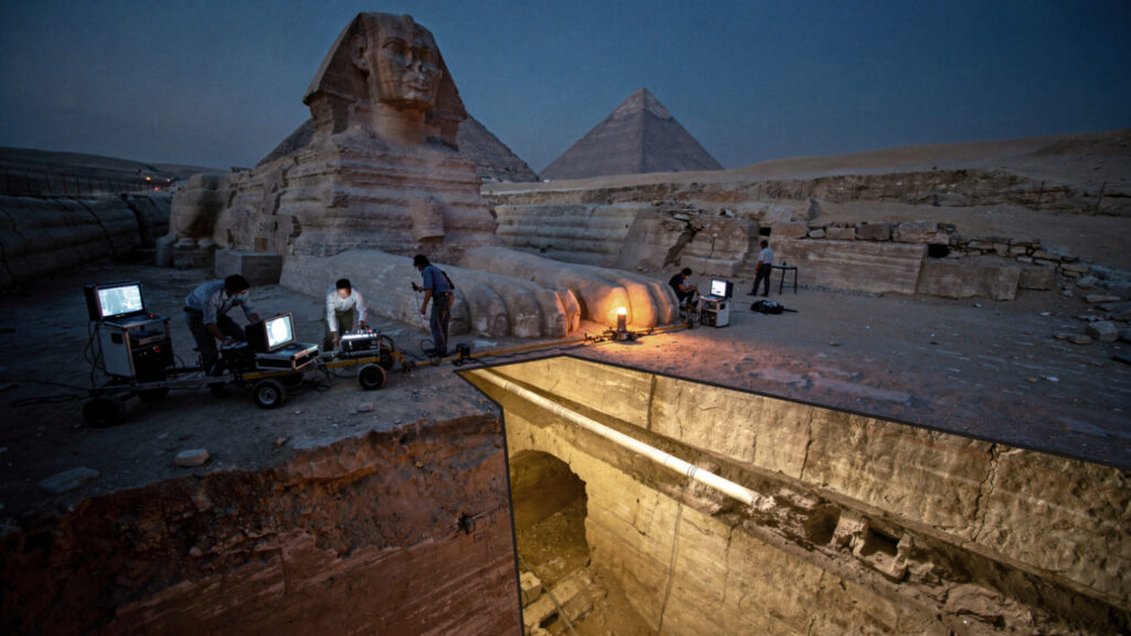 egypt banned geological research around the sphinx in 1993 3