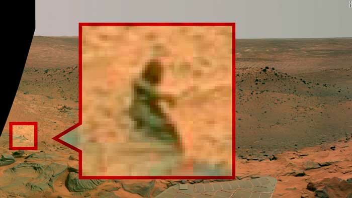 Pictures of pyramids and statues on Mars that NASA doesn't want you to see