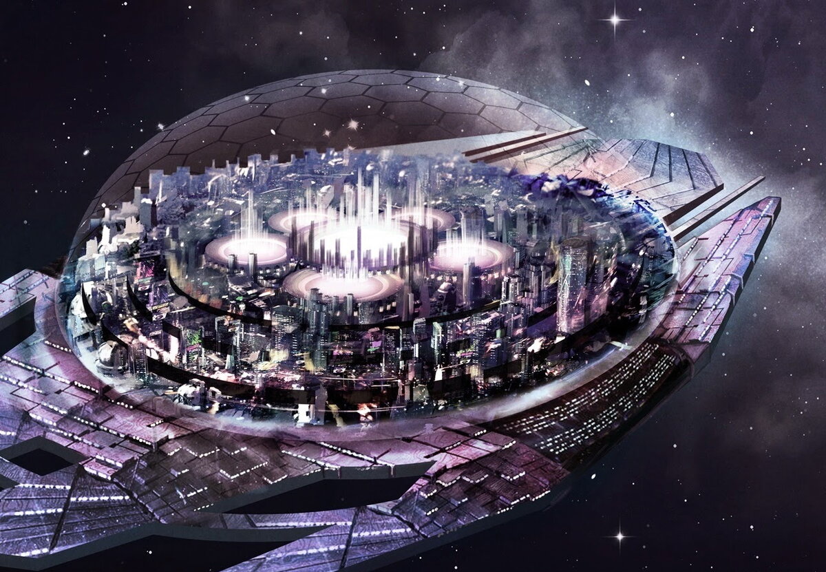 Intergalactic base.  