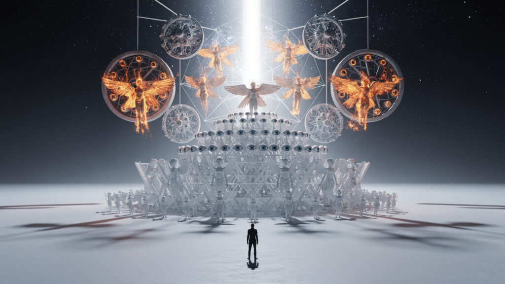 ezekiel wheel angelic hierarchy 5