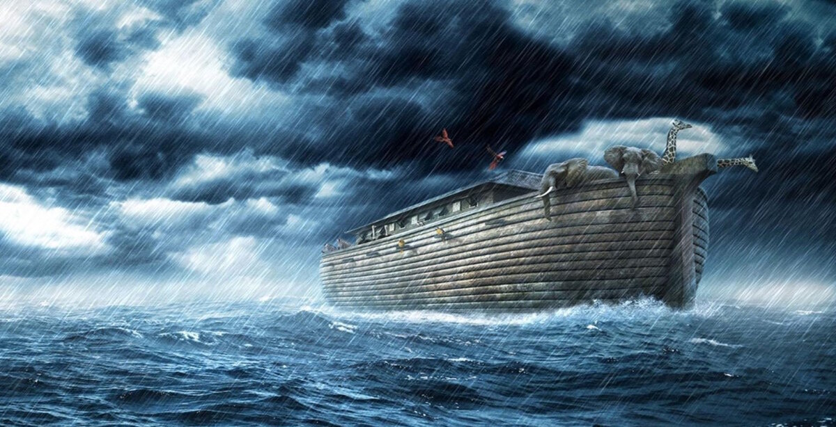 Perhaps the biblical flood is the result of the appearance of the Moon near the Earth? 