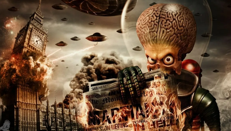 Aliens are attacking Earth