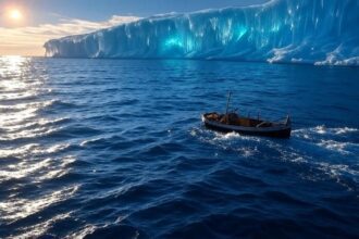 antarctica hidden wall under the ice
