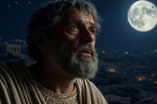 if the moon opens ancient greek philosophers