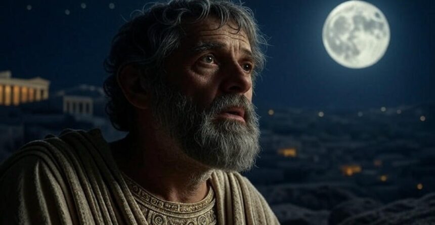 if the moon opens ancient greek philosophers