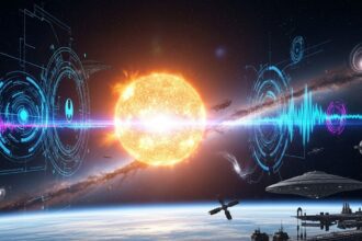 alien technology strange signals solar storms